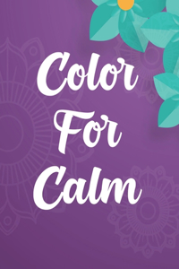 Color For Calm