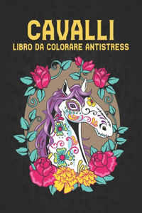 Libro da Colorare Cavalli Antistress