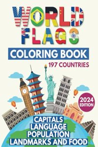 World Flags Coloring Book