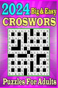 2024 Big & Easy Crossword Puzzles For Adults