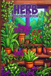Herb Coloring Book
