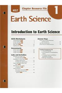 Holt Earth Science Chapter 1 Resource File: Introduction to Earth Science