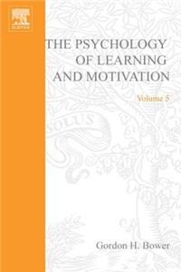 Psychology of Learning&motivation