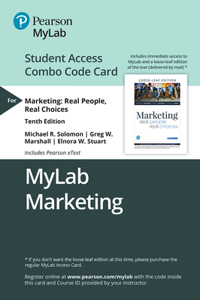 Mylab Marketing with Pearson Etext -- Combo Access Card -- For Marketing