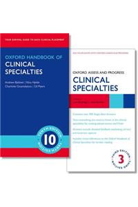 Oxford Handbook of Clinical Specialties 10e and Oxford Assess and Progress: Clinical Specialties 3e