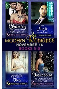Modern Romance November 2016 Books 5-8