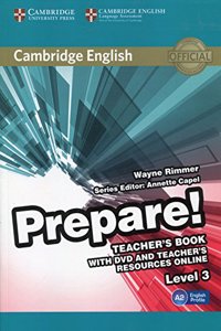 Cambridge English Prepare! Level 3 Teacher's Book with DVD and Teacher's Resources Online