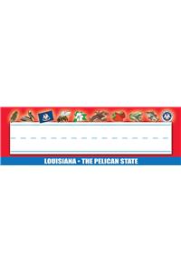 Louisiana Nameplates - Pack of 36