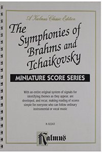 Symphonies of Brahms and Tchaikovsky: Miniature Score, Miniature Score