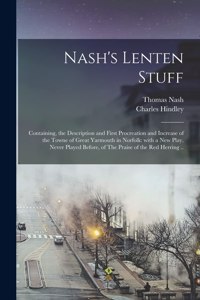 Nash's Lenten Stuff