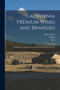 California Premium Wines and Brandies