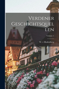 Verdener Geschichtsquellen; Volume 1