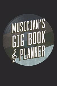 Musician's Gig Book & Planner