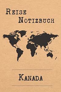 Reise Notizbuch Kanada