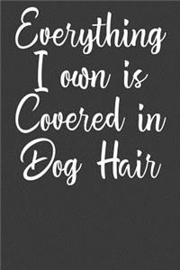 Everything I Own is Covered in Dog Hair