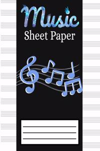 Music Sheet Paper
