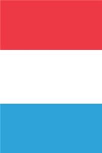 Luxembourg Travel Journal - Luxembourg Flag Notebook - Luxembourg Flag Book