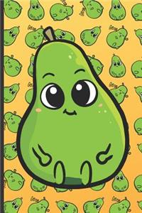 Smiling Avocado Notebook