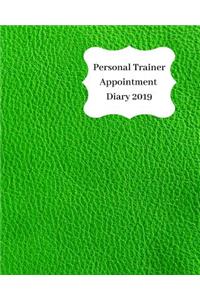 Personal Trainer Appointment Diary 2019