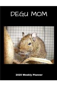Degu Mom 2020 Weekly Planner