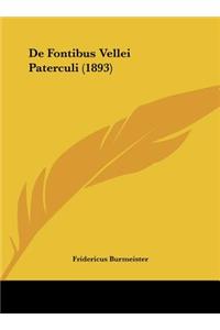 de Fontibus Vellei Paterculi (1893)