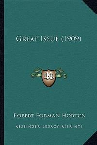 Great Issue (1909)