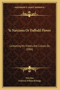 Ye Narcissus Or Daffodil Flower