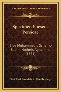 Specimen Poeseos Persicae