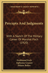 Precepts And Judgments