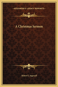 A Christmas Sermon