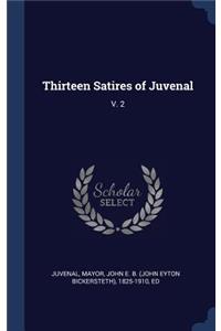 Thirteen Satires of Juvenal