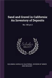 Sand and Gravel in California