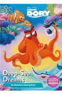 Disney Pixar Finding Dory Deep-Sea Dreams: An Adventure Coloring Book