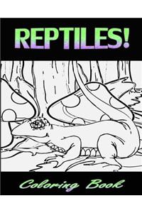 Reptiles! (Coloring Book)