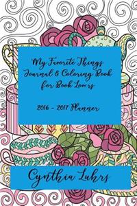 My Favorite Things Journal & Coloring Book for Book Lovers