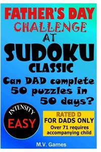 Father's Day Sudoku Challenge - Easy Level: 50 in 50 days