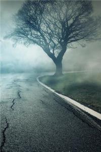 Desolate Road Grid Notebook