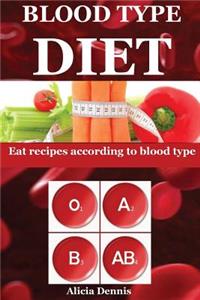 Blood Type Diet: Eat Recipes According to Blood Type(blood Diet, Blood Type Diet O, Blood Type Diet B, Blood Type Cookbook, Blood Type a Diet, Blood Type a Cookbook, Blood Type Ab, Blood Type Book)