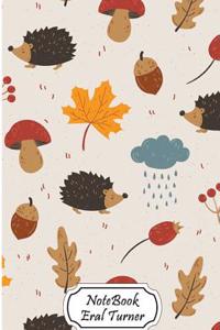 Notebook Journal Dot-Grid, Graph, Lined, Blank No Lined: Cute Autumn: Small Pocket Notebook Journal Diary, 120 Pages, 5.5- X 8.5- (Blank Notebook Jour