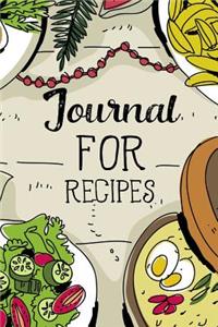 Journal for Recipes