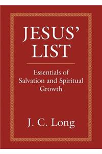 Jesus' List