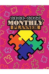 2020-2022 Monthly Planner