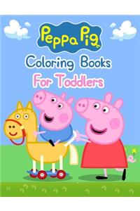 Peppa Pig Coloring Books For Toddlers