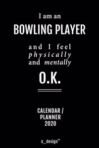 Calendar 2020 for Bowling Players / Bowling Player