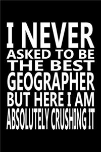 I never asked to be The Best Geographer, But Here I am Absolutely Crushing it