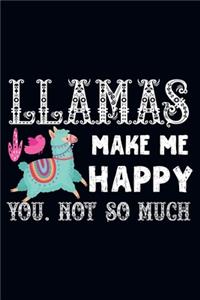 Llamas make me happy you not so much