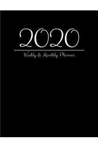 2020 Weekly & Monthly Planner