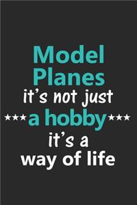 Model Planes It's Not Just a Hobby It's a Way of Life