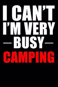 Very Busy Camping