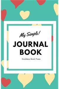 Goddess Book Press - My Simple! Hearts Journal Book - Writing Notebook - Blank D